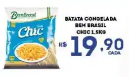 Bahamas Supermercados Batata congelada bem brasil chic oferta