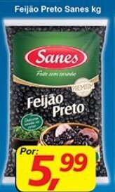 Supermercados Guanabara Feijao Preto Sanes 1kg oferta
