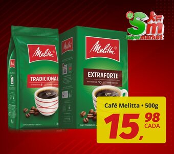 Rede Supermarket Cafe Melitta 500g oferta