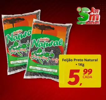 Rede Supermarket Feijao Preto Natural 1kg oferta