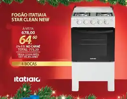 Lojas Cem Fogão itatiaia star clean new oferta