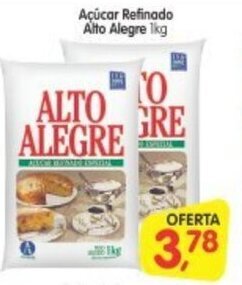 Acucar Refinado Alto Alegre 1kg