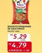 Assaí Atacadista Panco - biscoito rosquinha de coco oferta