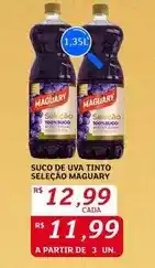 Assaí Atacadista Maguary - suco de uva tinto selecao oferta