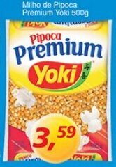 Supermercados Guanabara Milho de Pipoca Premium Yoki 500g oferta