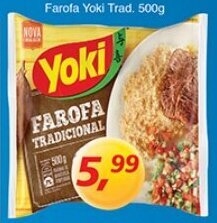 Supermercados Guanabara Farofa Yoki Trad. 500g oferta