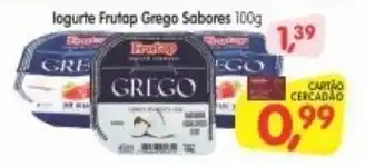 Cercadão Iogurte Frutap Grego Sabores 100g oferta