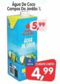Cercadão Agua de Coco Campos do Jordao 1L oferta