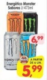 Cercadão Energetico Monster sabores 473ml oferta