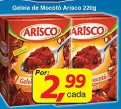 Supermercados Guanabara Geleia de Mocoto Arisco 220g oferta