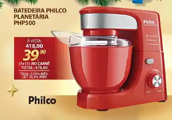 Lojas Cem Batedeira philco planetária PHP500 oferta