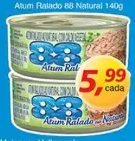 Supermercados Guanabara Atum Raldao 88 natural 140g oferta