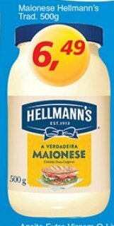 Supermercados Guanabara Maionese Hellmann's Trad 500g oferta