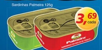 Sardinhas Palmeira 125g