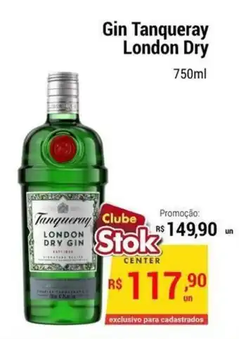 Stok Center Gin Tanqueray London Dry oferta