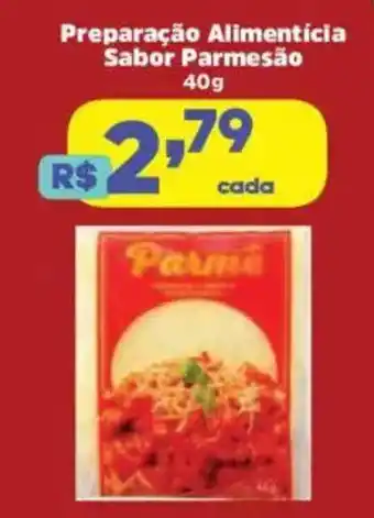 Supermercados Mateus Preparação Alimentícia Sabor Parmesão oferta