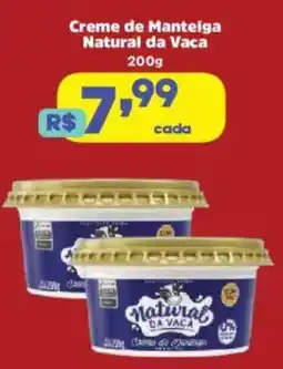 Supermercados Mateus Creme de Manteiga Natural da Vaca oferta