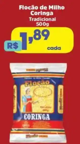 Supermercados Mateus Flocão de Milho Coringa Tradicional oferta