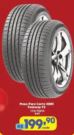 Supermercados Mateus Pneu Para Carro XBRI Fastway F2 oferta