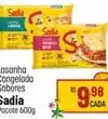 Muffato Sadia - lasanha congelada sabores oferta