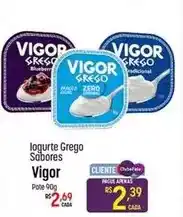 Muffato Vigor - iogurte grego sabores oferta