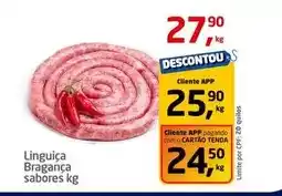 Tenda Atacado Sabores - linguiça bragança sabores oferta