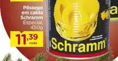 Carrefour Schramm - pêssego em calda oferta