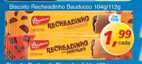 Supermercados Guanabara Biscoito Recheadinho Bauducco 104g/112g oferta