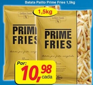 Batata Palito Prime Fries 1.5kg