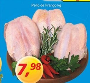 Supermercados Guanabara Peito de Frango 1kg oferta