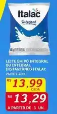 Assaí Atacadista Italac - leite em pó integral ou integral instantâneo oferta