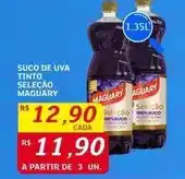 Assaí Atacadista Maguary - suco de uva tinto selecao oferta