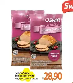 Atacadão Swift - lombo suíno temperado oferta