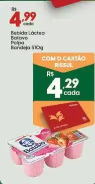 Supper Rissul Batavo - bebida lactea polpa oferta