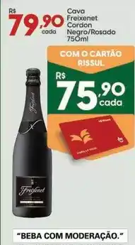 Supper Rissul Freixenet - cava cordon negro oferta