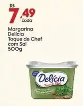 Supper Rissul Delícia - margarina toque de chef com sal oferta