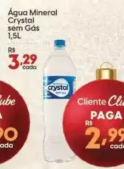 Supper Rissul Crystal - agua mineral sem gas oferta