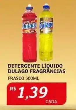 Assaí Atacadista Detergente líquido dulago fragrancias frasco oferta