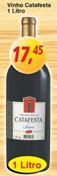 Supermercados Guanabara Vinho Catafesta 1L oferta