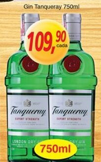 Supermercados Guanabara Gin Tanqueray 750ml oferta