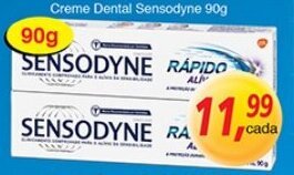 Supermercados Guanabara Creme Dental Sensodyne 90g oferta