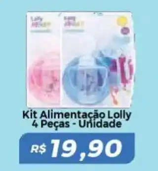 Mart Minas Kit Alimentação Lolly 4 Peças - Unidade oferta