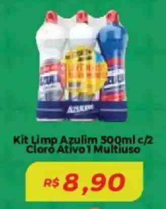 Mart Minas Kit Limp Azulim c/2 Cloro Ativo 1 Multiuso oferta