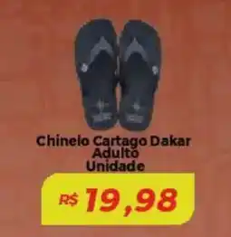 Mart Minas Chinelo Cartago Dakar Adulto Unidade oferta
