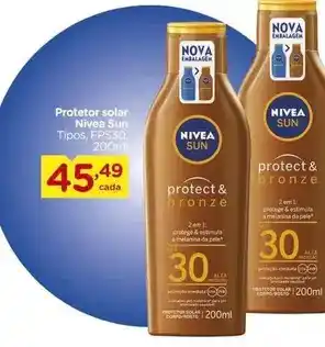 Carrefour Nivea - protetor solar oferta