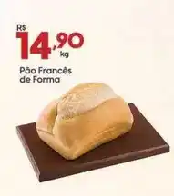 Supper Rissul Pão francês de forma oferta