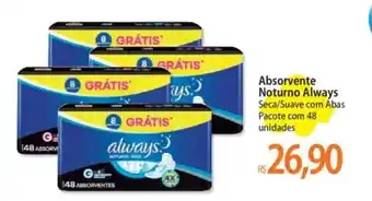 Atacadão Absorvente Noturno Always oferta