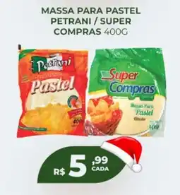 Rede Super Compras Massa para pastel petrani / super compras oferta