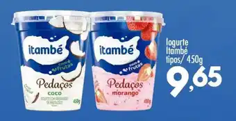 Confiança Supermercados Iogurte Itambé tipos oferta