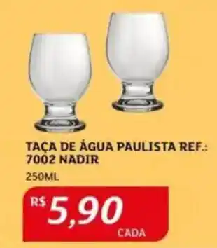 Assaí Atacadista Taça de água paulista oferta